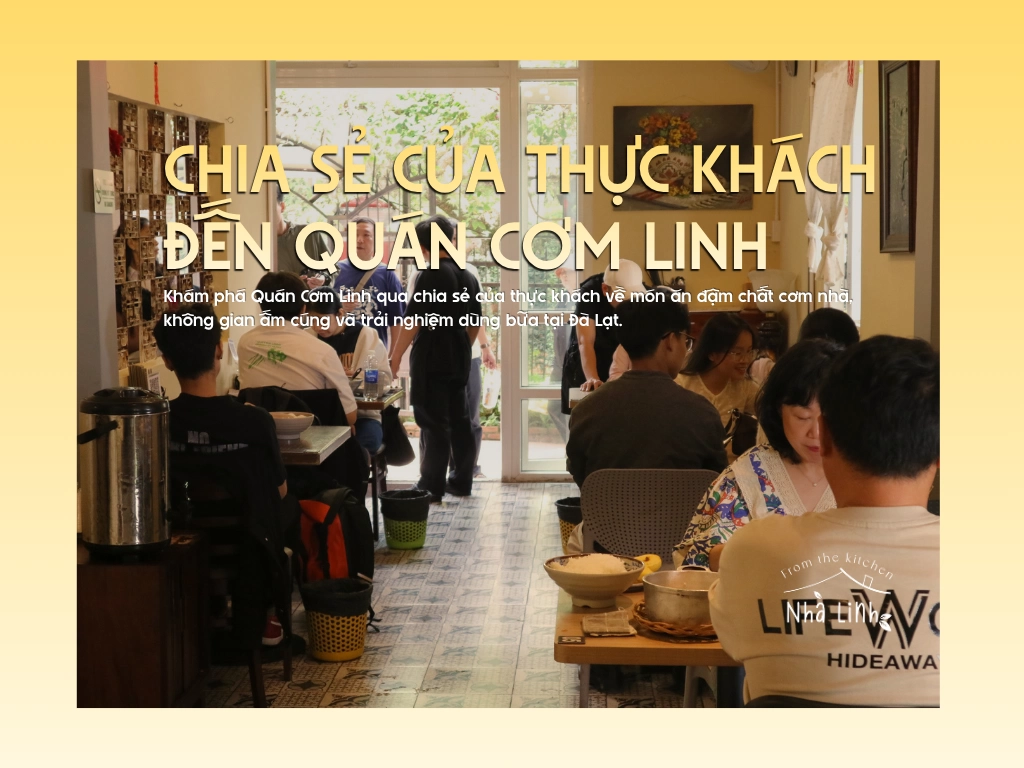 Quán Cơm Ngon Đà Lạt Qua Chia Sẻ Của Thực Khách | Quán Cơm Linh